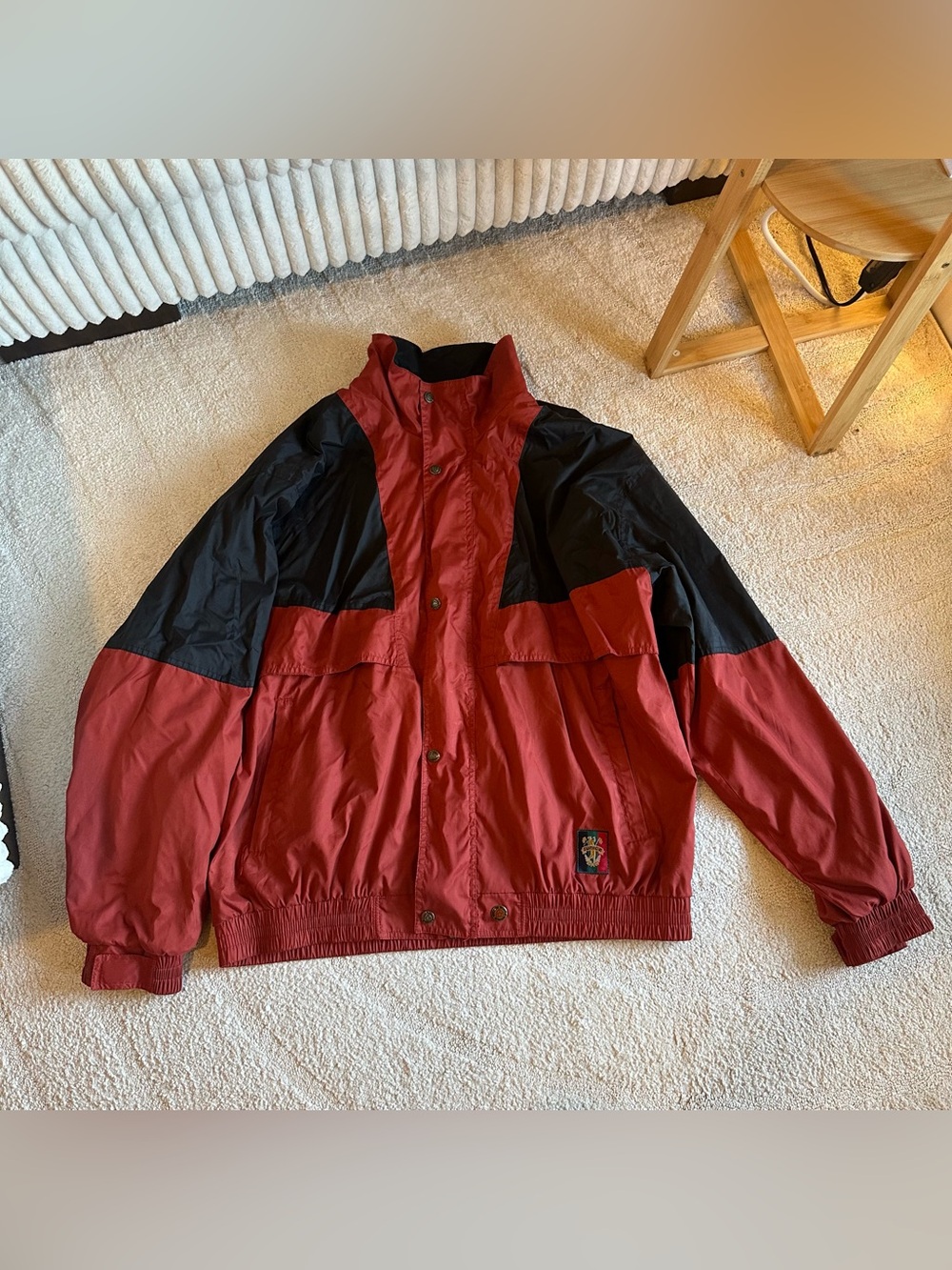 Sunice Men’s 90s Vintage Windbreaker Jacket